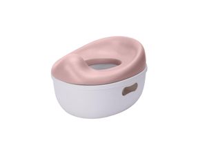 3800171209366 - Kikkaboo Töpfchen 3 in 1 Trio Toilettensitz Tritthocker rutschfeste Basis rosa