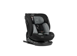 3800171210195 - Kikkaboo i-Size Kindersitz i-Hike (40-150 cm) Isofix 360° drehbar verstellbar dunkelgrau