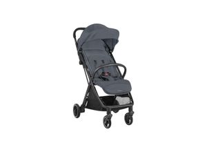 3800171214414 - Kikkaboo Kinderwagen Buggy Lauren verstellbar faltbar Aluminiumrahmen bis 22 kg grau schwarz