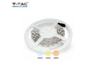 3800230621573 - Vtac - v-tac VT-5050 streifen 300LED 24V 5050 5M IP20 naturweiss kühl sku 2459 - 2431 - 2430-WARM