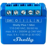 3800235261576 - PLUS 1M 3 - Shelly Plus 1 Mini 1-Kanal WLAN BT max 8 A