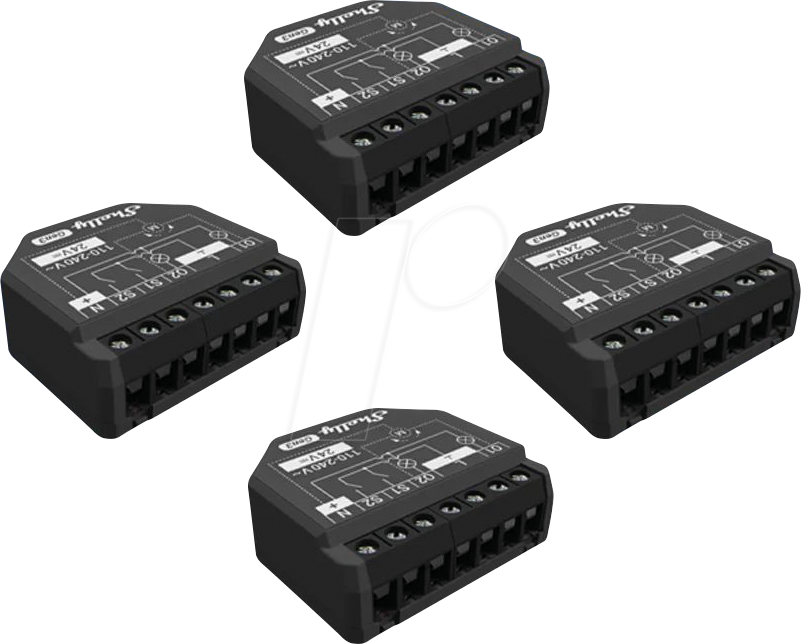 3800235261927 - 2PM G3-4 - Shelly 2PM Gen3 4er pack