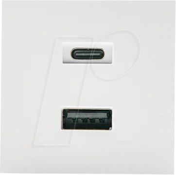 3800235269657 - USB DS W - Shelly USB Charger für Shelly Display Stand weiß