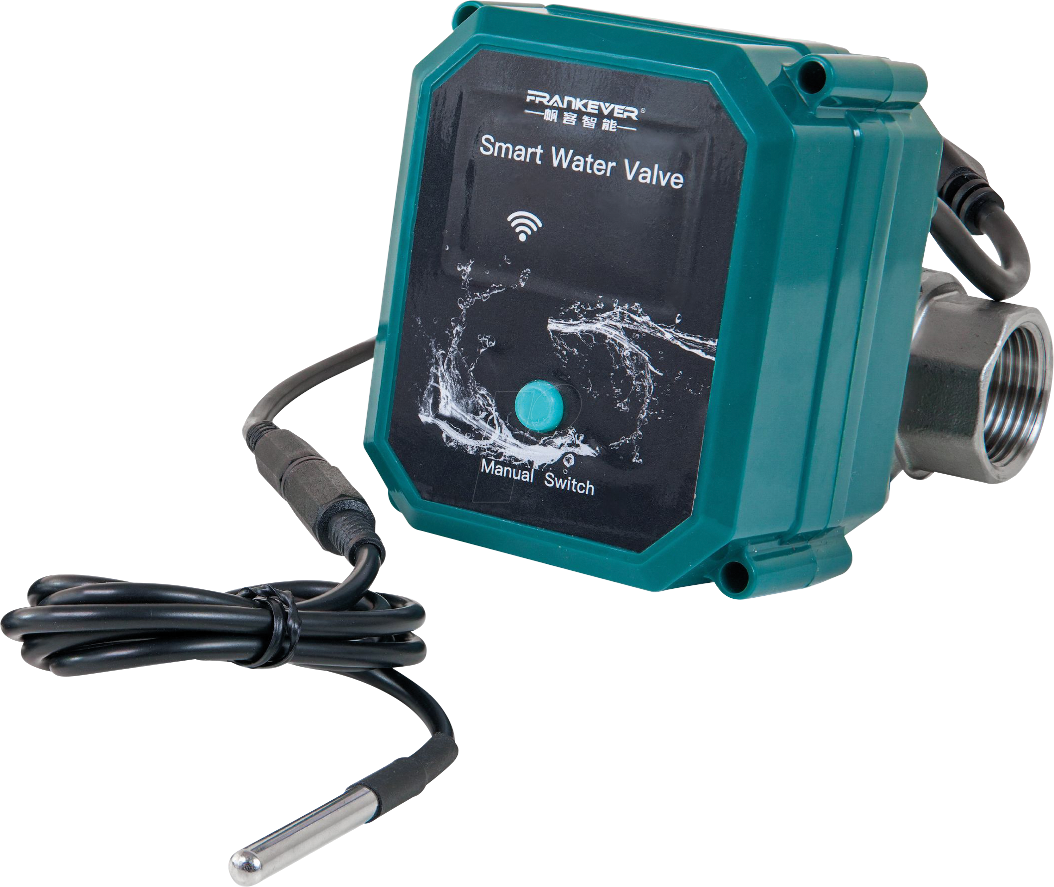 3800238070595 - PBS SWV 15 - FrankEver Smart Water Valve DN15 powered by Shelly