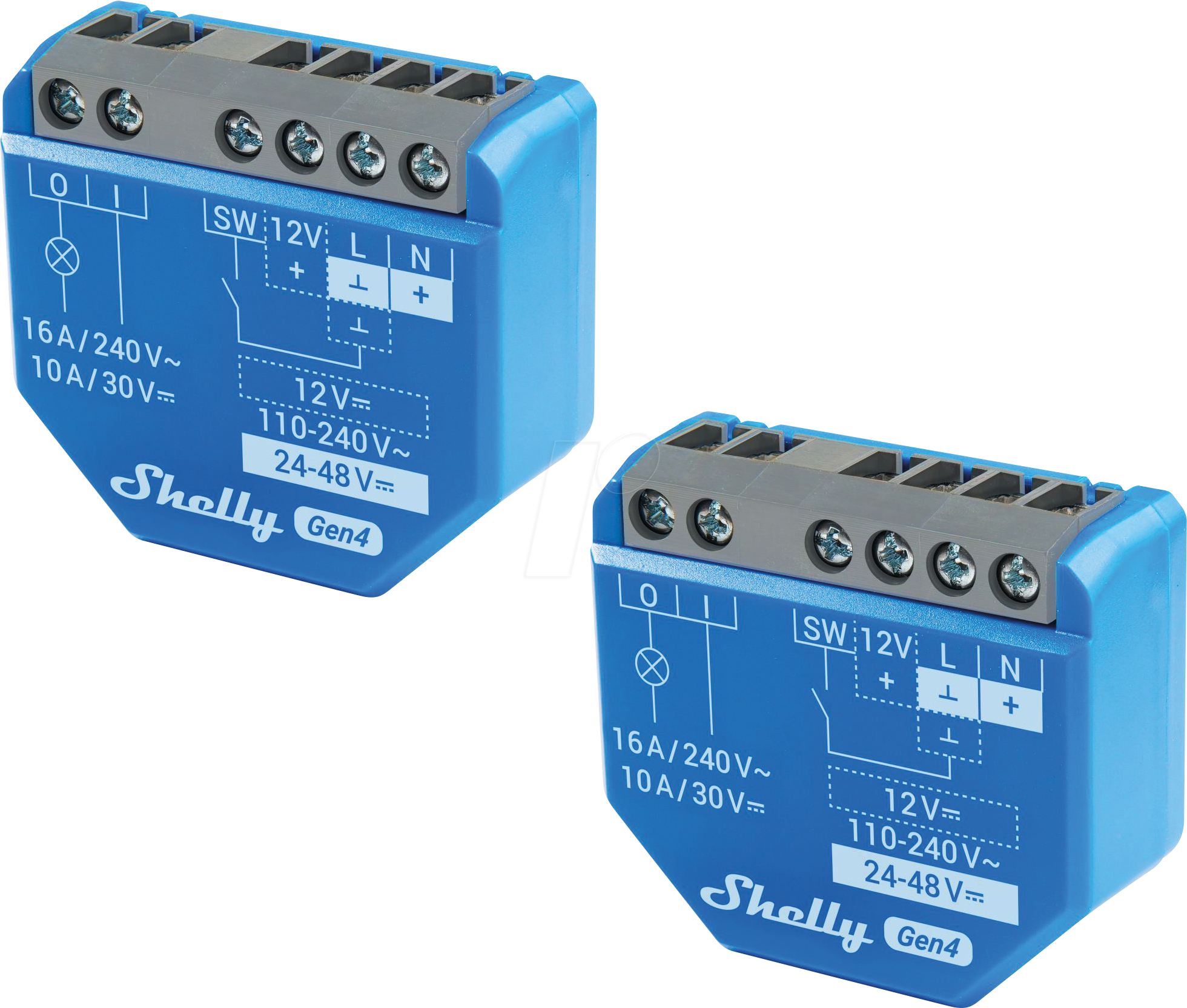 3800238070694 - 1 G4-2 - Shelly 1 Gen4 BT Matter Zigbee WLAN Schalter 1-Kanal 2er Pack