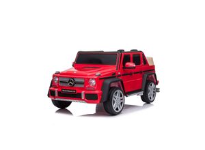 3800931040956 - Kinderauto Elektroauto Maybach G650 Fernbedienung Bluetooth Kofferraum rot