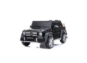 3800931053017 - Kinderauto Elektroauto Maybach G650 Fernbedienung Bluetooth Kofferraum black