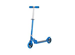 3800931055370 - Kinderroller Sharky klappbar PU Räder ABEC-7 Lager Bremse verstellbar blau