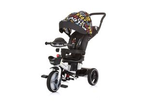 3800931056582 - Tricycle Dreirad Be Active 2 in 1 Sitz drehbar Musik Licht drehbar bunt