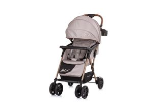 3800931056858 - 2 in 1 Kinderwagen April bis 22 kg klappbar Vorderräder gefedert beige braun