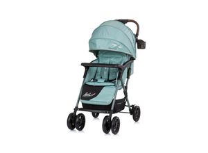 3800931056865 - 2 in 1 Kinderwagen April bis 22 kg klappbar Vorderräder gefedert hellgrün