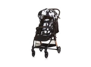 3800931057367 - Kinderwagen Move on 6 kg klappbar gefederte Vorderräder verstellbar schwarz gemustert