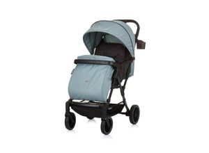 3800931057480 - Kinderwagen Buggy Amber Getränkehalter Fußabdeckung faltbar bis 22 kg grün