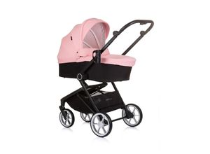 3800931058975 - 3 in 1 Kombikinderwagen Linea Sportsitz i-Size Babyschale Babywanne rosa