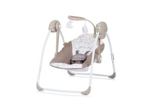 3800931059149 - Babywippe elektrisch Moonlight Musikfunktion Fernbedienung klappbar beige