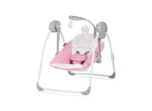 3800931059170 - Babywippe elektrisch Moonlight Musikfunktion Fernbedienung klappbar rosa