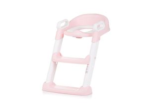 3800931059897 - Toilettensitz Skippy Toilettensitz mit Stufen Griffe faltbar Fußstütze rosa