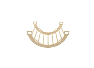 3800931063221 - Holz-Kletterbogen 4 in 1 Wippe Spieltunnel Kletterleiter Ruhezone braun 3800931063221 - Holz-Kletterbogen 4 in 1 Wippe Spieltunnel Kletterleiter Ruhezone braun