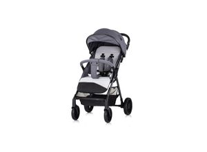 3800931063856 - Kinderwagen Sparkle Buggy faltbar Gurt am Griff verstellbar grau