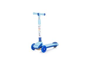 3800933000279 - Kinderroller Rapido Anti-Rutsch-Griffe Hinterradbremse klappbar LED blau