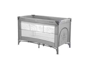 3801003011041 - Kikkaboo Reisebett Laufstall So Gifted 2 Ebenen Matratze Tragetasche Öffnung hellgrau