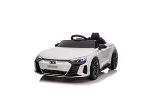 3801005000050 - Kinder Elektroauto Audi RS E-Tron GT 6888 Fernbedienung EVA-Räder Mp3 USB weiß