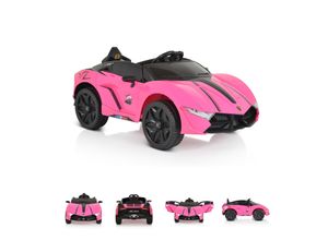 3801005000203 - Kinder Elektroauto Cordoba MP3-Anschluss Fernbedienung Gurt Bluetooth pink