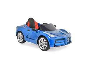 3801005000715 - Kinder Elektroauto Liberty Fernbedienung EVA-Reifen Rücklichter Gurt MP3 blau