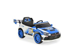 3801005000906 - Kinder Elektroauto Drift Fernbedienung 4 Motoren Drift-Funktion MP3 Gurt blau