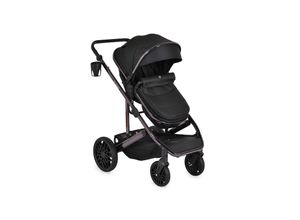 3801005100217 - Kombikinderwagen 3 in 1 all Road umbaubar Babyschale Sportsitz Tragetasche schwarz