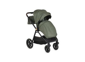 3801005100286 - Kombikinderwagen Celebrity 2 in 1 Stoßdämpfer PU-Rollen Wickeltasche grün 3801005100286 - Kombikinderwagen Celebrity 2 in 1 Stoßdämpfer PU-Rollen Wickeltasche grün