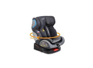 3801005150205 - Kindersitz Colonel Gruppe 0 1 2 3 0-36 kg drehbar 165° Neigung Isofix hellgrau