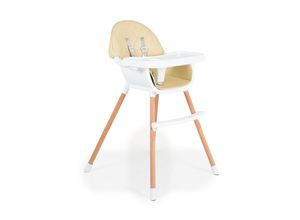 3801005151677 - Kinderhochstuhl Gelato 2 in 1 Gurt Kinderstuhl Tisch verstellbar beige