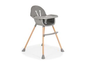 3801005151882 - Kinderhochstuhl Donut 2 in 1 verstellbares Doppeltablett Gurt Kinderstuhl grau 3801005151882 - Kinderhochstuhl Donut 2 in 1 verstellbares Doppeltablett Gurt Kinderstuhl grau