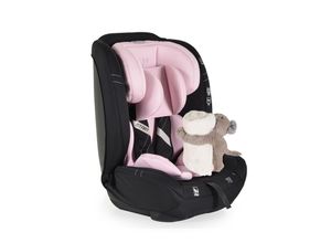 3801005151967 - Kindersitz i-Size Start (76-150cm) Kopfstütze verstellbar Kuscheltier rosa