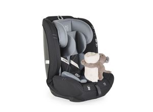 3801005151974 - Kindersitz i-Size Start (76-150cm) Kopfstütze verstellbar Kuscheltier grau