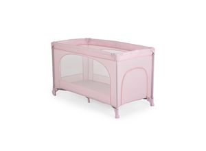 3801005210282 - Reisebett Uno Faltmatratze Räder Laufstall klappbar Aufbewahrungstasche rosa