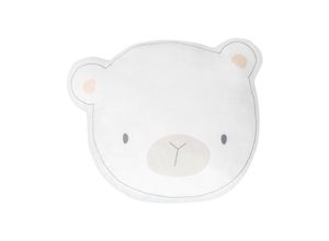 3801201012833 - Kikkaboo Babykissen Plüschtier Kuschelkissen Figurenkissen ab Geburt weiß