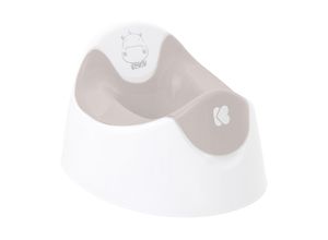 3801401010127 - Kikkaboo Töpfchen Hippo Behälter abnehmbar einfaches Reinigen rutschfeste Basis beige