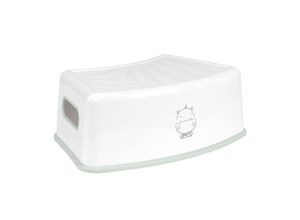 3801405010031 - Kikkaboo Kinder Badhocker Hippo einstufiger Tritthocker rutschfest Griffraum grün