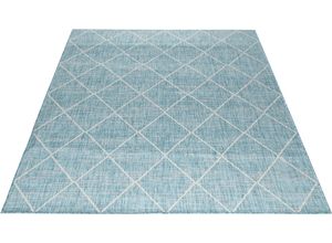 3820000742598 - Teppich GUIDO MARIA KRETSCHMER HOME&LIVING Florenz Teppiche Gr B L 240 cm x 320 cm 3 mm 1 St blau (aquablau) Esszimmerteppiche geeignet für In- & Outdoor wetterfest UV-beständig besonders flach