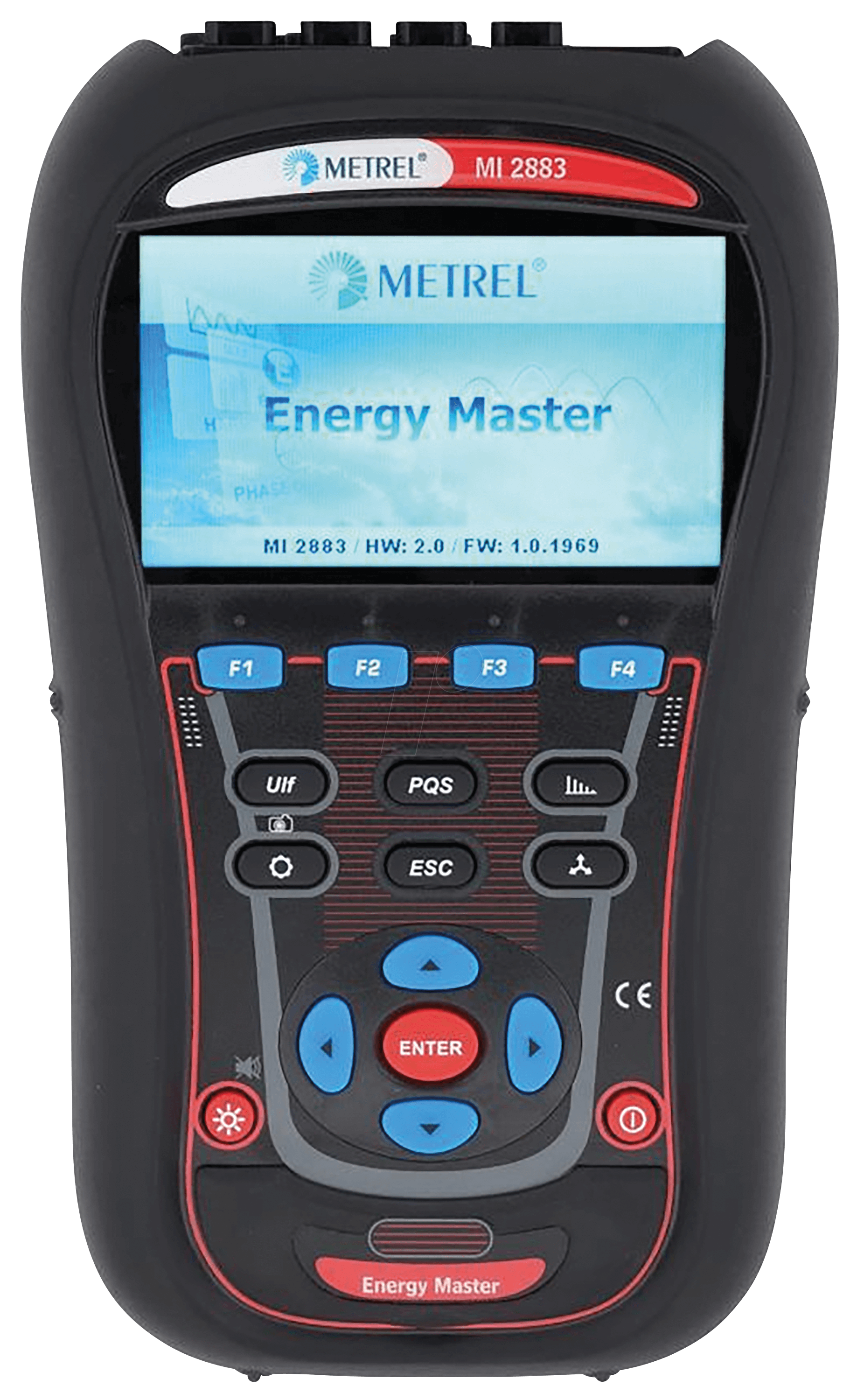 3831063426363 - Metrel MI 2883 ST Netz-Analysegerät kalibriert (ISO) 3phasig inkl Stromzangen mit Loggerfunktion