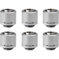 3831109824542 - EK-Quantum Torque 6-Pack STC 10 16 - Satin Titanium Verbindung