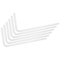 3831109826058 - EK-Loop Hard Tube 14mm 08m Pre-Bent 90° - Acrylic (6pcs)