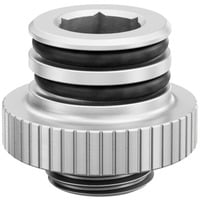 3831109909003 - EK-Quantum Torque Push-In Adapter M 7 - Satin Titanium Verbindung