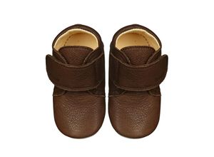 3850279815839 - froddo® - Leder-Krabbelschuhe PREWALKERS in dunkelbraun Gr19