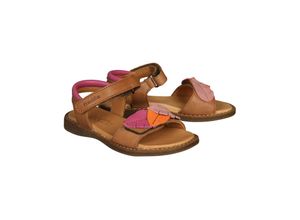 3850391225356 - froddo® - Sandale LORE LEAVES in brown Gr28