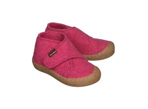 3850391263914 - froddo® - Klett-Hausschuh MINNI WOOLY in fuxia Gr20