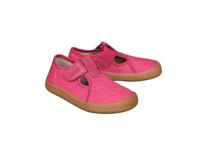 3850391365915 - froddo® - Barfußschuhe CANVAS T-BAR in fuxia Gr33