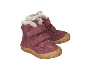 3850391466087 - froddo® - Klett-Booties MINNI SUEDE gefüttert in bordeaux Gr21